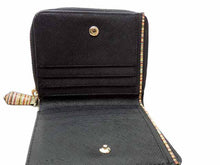 画像をギャラリービューアに読み込む, - Paul Smith ポールスミス ジップ ストローグレイン2 マルチストライプ ラウンドファスナー 二つ折り長財布 PSC783 牛革 黒