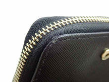 画像をギャラリービューアに読み込む, - Paul Smith ポールスミス ジップ ストローグレイン2 マルチストライプ ラウンドファスナー 二つ折り長財布 PSC783 牛革 黒