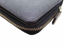 画像をギャラリービューアに読み込む, - Paul Smith ポールスミス ジップ ストローグレイン2 マルチストライプ ラウンドファスナー 二つ折り長財布 PSC783 牛革 黒