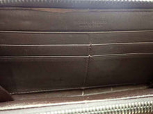 画像をギャラリービューアに読み込む, BOTTEGA VENETA ボッテガ・ヴェネタ Intrecciato/Ostrich イントレチャート/オーストリッチ Round zipper ラウンドファスナー 長財布