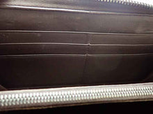 画像をギャラリービューアに読み込む, BOTTEGA VENETA ボッテガ・ヴェネタ Intrecciato/Ostrich イントレチャート/オーストリッチ Round zipper ラウンドファスナー 長財布