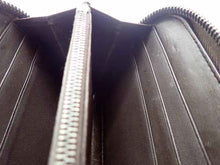 画像をギャラリービューアに読み込む, BOTTEGA VENETA ボッテガ・ヴェネタ Intrecciato/Ostrich イントレチャート/オーストリッチ Round zipper ラウンドファスナー 長財布