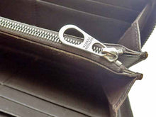 画像をギャラリービューアに読み込む, BOTTEGA VENETA ボッテガ・ヴェネタ Intrecciato/Ostrich イントレチャート/オーストリッチ Round zipper ラウンドファスナー 長財布