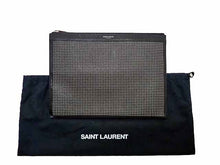 画像をギャラリービューアに読み込む, - YSL SAINT LAURENT サンローラン マイクロ スタッズ タブレットホルダー クラッチバッグ 397295