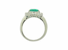 画像をギャラリービューアに読み込む, - リング Pt900 エメラルド 2.13 ダイヤ 0.83 #12