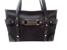 画像をギャラリービューアに読み込む, - BVLGARI ブルガリ ロゴプレート トートバッグ