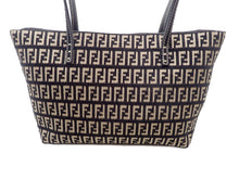 画像をギャラリービューアに読み込む, - FENDI フェンディ ズッキーノ ジャガード ハンド トートバッグ