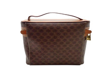 画像をギャラリービューアに読み込む, CELINE セリーヌ Macadam マカダム Vanity Bag バニティバッグ