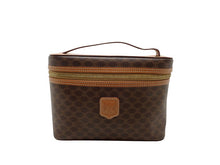 画像をギャラリービューアに読み込む, CELINE セリーヌ Macadam マカダム Vanity Bag バニティバッグ