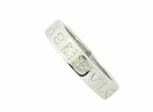 画像をギャラリービューアに読み込む, - ブルガリ ダブルロゴ リング K18WG 1Pダイヤ #9