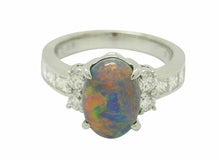 画像をギャラリービューアに読み込む, - リング Pt900 オパール 2.38 ダイヤ 0.90 #11