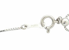 画像をギャラリービューアに読み込む, ネックレス Pt850/900 パープルサファイヤ 2.80 ダイヤ 0.17