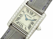 画像をギャラリービューアに読み込む, - カルティエ タンクフランセーズSM サイドダイヤ WE100251 K18WG