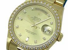 画像をギャラリービューアに読み込む, - ロレックス デイデイト 18348A K18YG ベゼルダイヤ