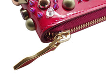 画像をギャラリービューアに読み込む, Christian Louboutin クリスチャンルブタン Panettone パネトーネ Multi Studs マルチスタッズ Round Zipper Long Wallet ラウンドファスナー 長財布 3175226 P185