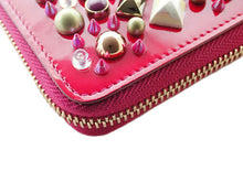 画像をギャラリービューアに読み込む, Christian Louboutin クリスチャンルブタン Panettone パネトーネ Multi Studs マルチスタッズ Round Zipper Long Wallet ラウンドファスナー 長財布 3175226 P185