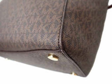 画像をギャラリービューアに読み込む, - MICHAEL KORS マイケルコース VOYAGER PVC EW SIG ボイジャー MKシグネチャー Tote Bag PCポケット付 トートバッグ 30T8GV6T4B
