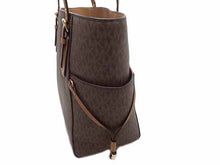 画像をギャラリービューアに読み込む, - MICHAEL KORS マイケルコース VOYAGER PVC EW SIG ボイジャー MKシグネチャー Tote Bag PCポケット付 トートバッグ 30T8GV6T4B