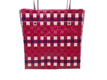 画像をギャラリービューアに読み込む, - MARNI MARKET マルニ マーケット バスケットバッグ ピンク ウォーブン素材製 SHMH006A00RF081CHR80