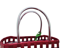 画像をギャラリービューアに読み込む, - MARNI MARKET マルニ マーケット バスケットバッグ ピンク ウォーブン素材製 SHMH006A00RF081CHR80