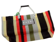 画像をギャラリービューアに読み込む, - MARNI MARKET マルニ マーケット ストライプミニ ショッピングバッグ SHMH0012A0 TN296 STN38