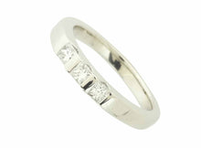 画像をギャラリービューアに読み込む, 田崎 リング Pt1000 ダイヤ0.21 #6