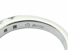 画像をギャラリービューアに読み込む, 田崎 リング Pt1000 ダイヤ0.21 #6