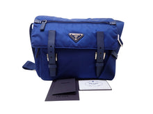 画像をギャラリービューアに読み込む, - PRADA プラダ ナイロン ショルダーバッグ BT0953 ROYAL(青) VELA