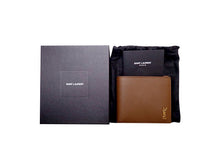 画像をギャラリービューアに読み込む, - YSL SAINT LAURENT サンローラン タイニーカサンドラ イースト/ウエストウォレット(グレインレザー/コインパース付) 二つ折り財布 610193DTI0W2126