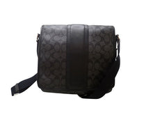 画像をギャラリービューアに読み込む, - COACH コーチ F71102 ヘリテージ シグネチャー ストライプマップ メッセンジャー ショルダーバッグ