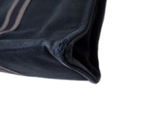 画像をギャラリービューアに読み込む, HERMES エルメス Fourre Tout MM フールトゥ MM Tote Bag トートバッグ 黒/グレー コットンキャンバス