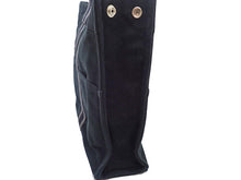 画像をギャラリービューアに読み込む, HERMES エルメス Fourre Tout MM フールトゥ MM Tote Bag トートバッグ 黒/グレー コットンキャンバス