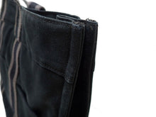 画像をギャラリービューアに読み込む, HERMES エルメス Fourre Tout MM フールトゥ MM Tote Bag トートバッグ 黒/グレー コットンキャンバス