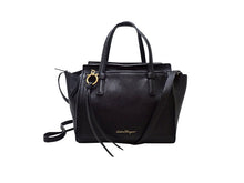 画像をギャラリービューアに読み込む, - Salvatore Ferragamo サルヴァトーレ フェラガモ AMY エイミー 2WAY レザートートバッグ 21F 478