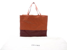画像をギャラリービューアに読み込む, CELINE セリーヌ Horizontal CABAS ホリゾンタル カバ Tote bag bicolor トートバッグ バイカラー