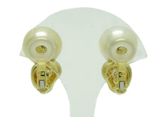 画像をギャラリービューアに読み込む, - 田崎 イヤリング パール12mm K18YG ダイヤ0.14×2