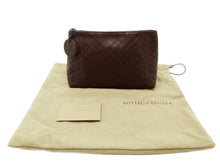 画像をギャラリービューアに読み込む, - BOTTEGA VENETA ボッテガ・ヴェネタ イントレッチオ ミラージュ 化粧ポーチ ワインレッド 301195