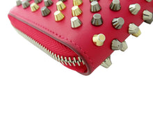 画像をギャラリービューアに読み込む, Christian Louboutin クリスチャンルブタン Panettone パネトーネ Zip Continental Wallet ジップ コンチネンタル ウォレット 1175161P138 ローザ/マルチメタル カーフ