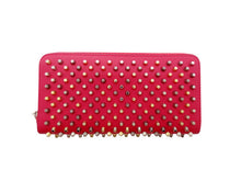 画像をギャラリービューアに読み込む, Christian Louboutin クリスチャンルブタン Panettone パネトーネ Zip Continental Wallet ジップ コンチネンタル ウォレット 1175161P138 ローザ/マルチメタル カーフ