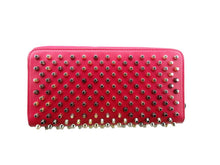 画像をギャラリービューアに読み込む, Christian Louboutin クリスチャンルブタン Panettone パネトーネ Zip Continental Wallet ジップ コンチネンタル ウォレット 1175161P138 ローザ/マルチメタル カーフ