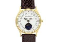 画像をギャラリービューアに読み込む, - ジャガー・ルクルト トリプルカレンダー ムーンフェイズ 141.119.1 K18YG