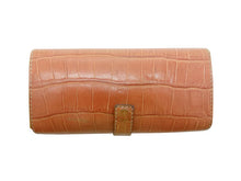 画像をギャラリービューアに読み込む, Felisi フェリージ クロコ型押し コロコロ長財布 3005/SA アンティークピンク