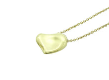 画像をギャラリービューアに読み込む, - ティファニー カーブドハートネックレス K18YG