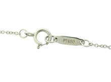 画像をギャラリービューアに読み込む, - ティファニー オープンサークル ネックレス Pt950 ダイヤ