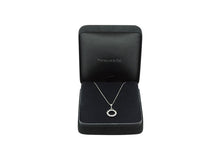 画像をギャラリービューアに読み込む, - ティファニー オープンサークル ネックレス Pt950 ダイヤ