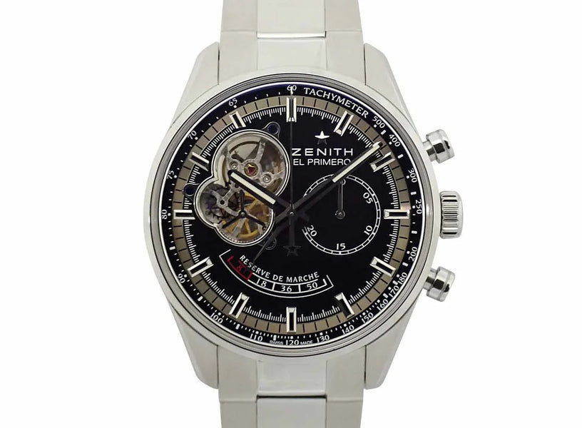 ゼニス クロノマスター オープン パワーリザーブ 03.2080.4021/21.M2040 中古 入荷