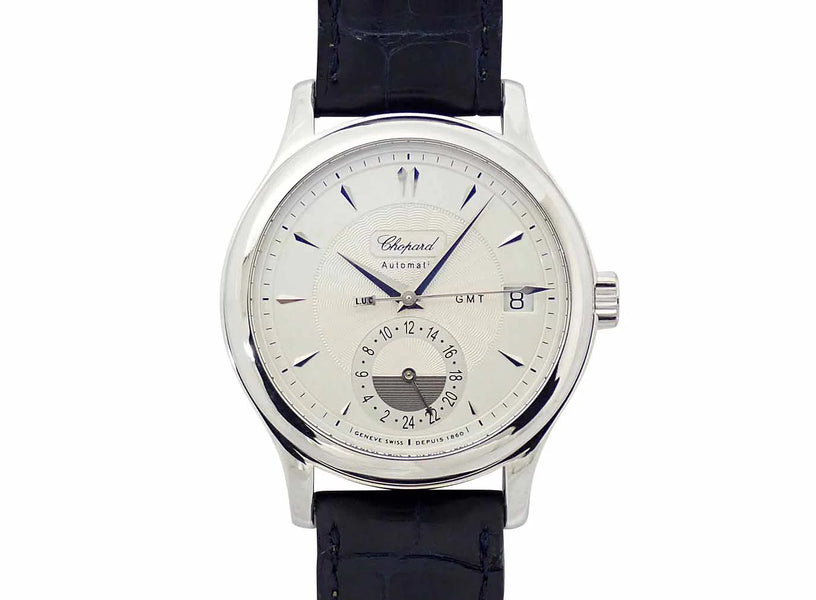 ショパール L.U.C クラシック GMT 16/1867-1001 限定1860本 K18WG 中古 入荷