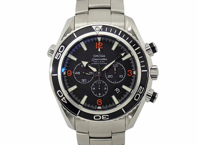 オメガ シーマスター プラネットオーシャン 600M クロノ 2210-51 中古　入荷