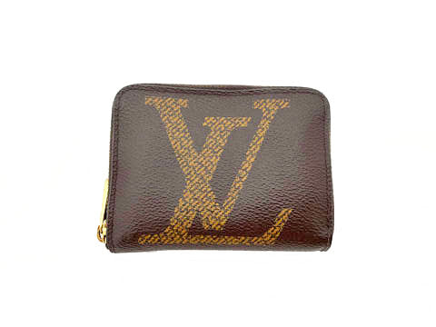 LOUIS VUITTON ルイヴィトン Monogram Giant モノグラム ジャイアント Zippy Coin Perth ジッピー･コイン パース M69354 中古Bランク 入荷