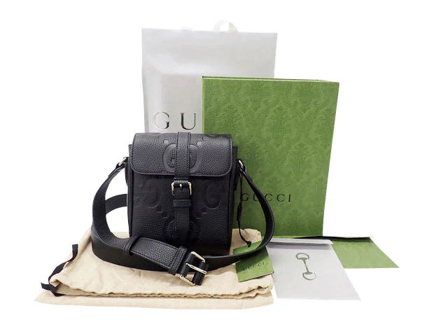 GUCCI グッチ Jumbo GG ジャンボGG Small Messenger Bag Shoulder Bag スモール メッセンジャーバッグ ショルダーバッグ 760235 新品Nランク 入荷